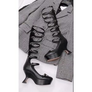 Rare Dior Spring 2023 Aime knee high runway boots Size37IT